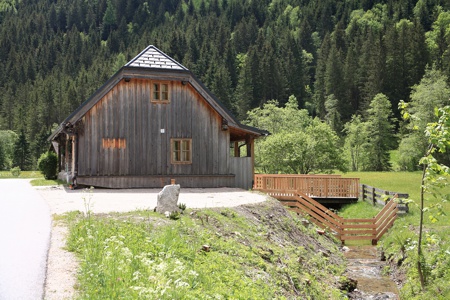 Parkplätze vor der Alm